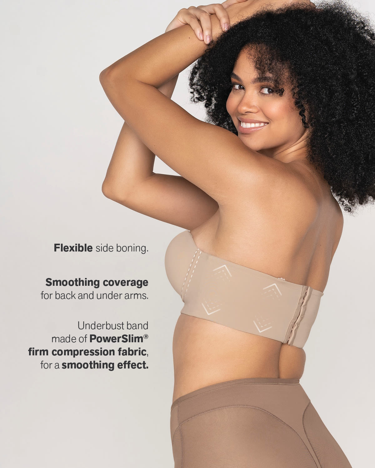 Sin tirantes bustier 360° de perfección