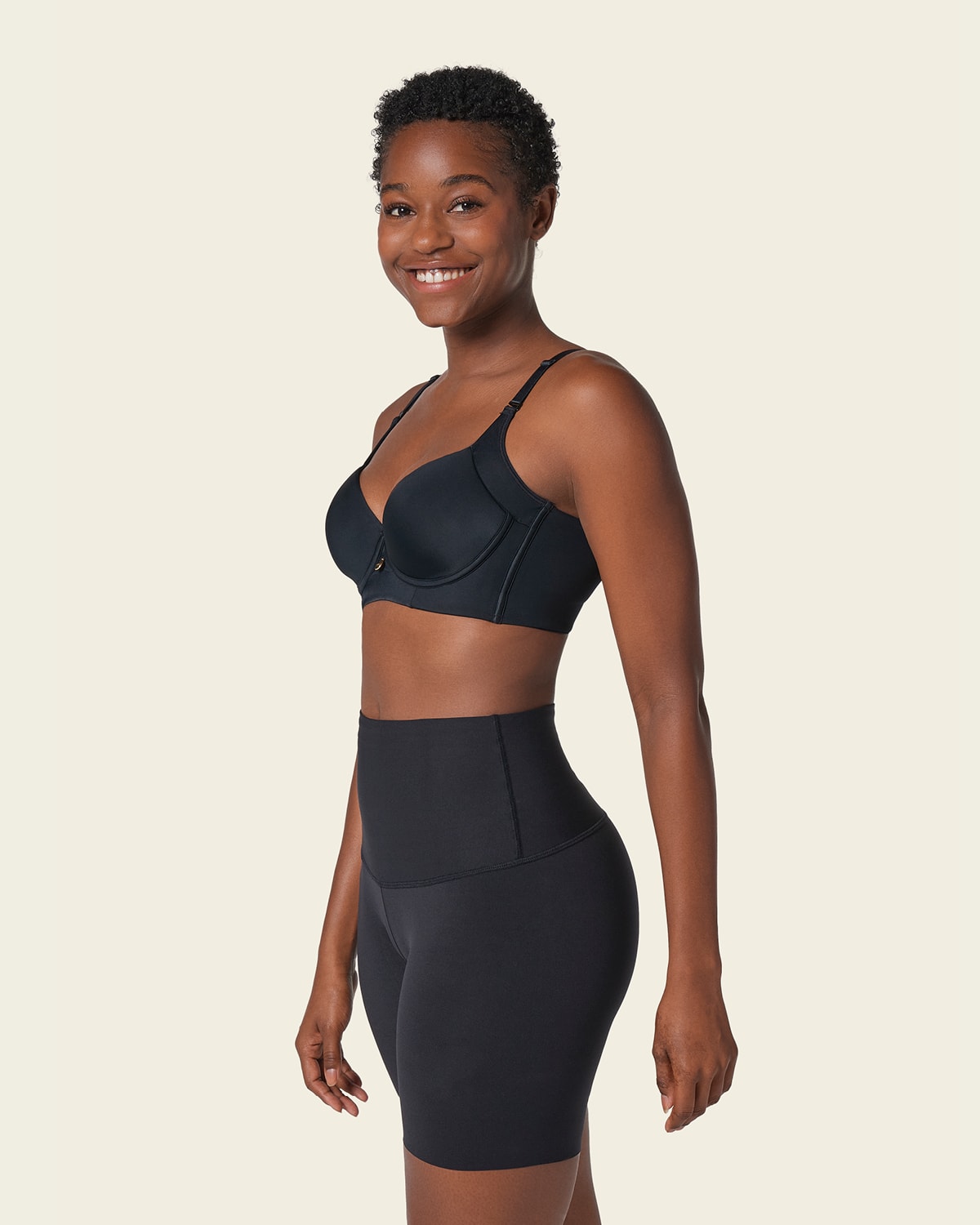 Short moldeador de abdomen y cintura que disimula la celulitis