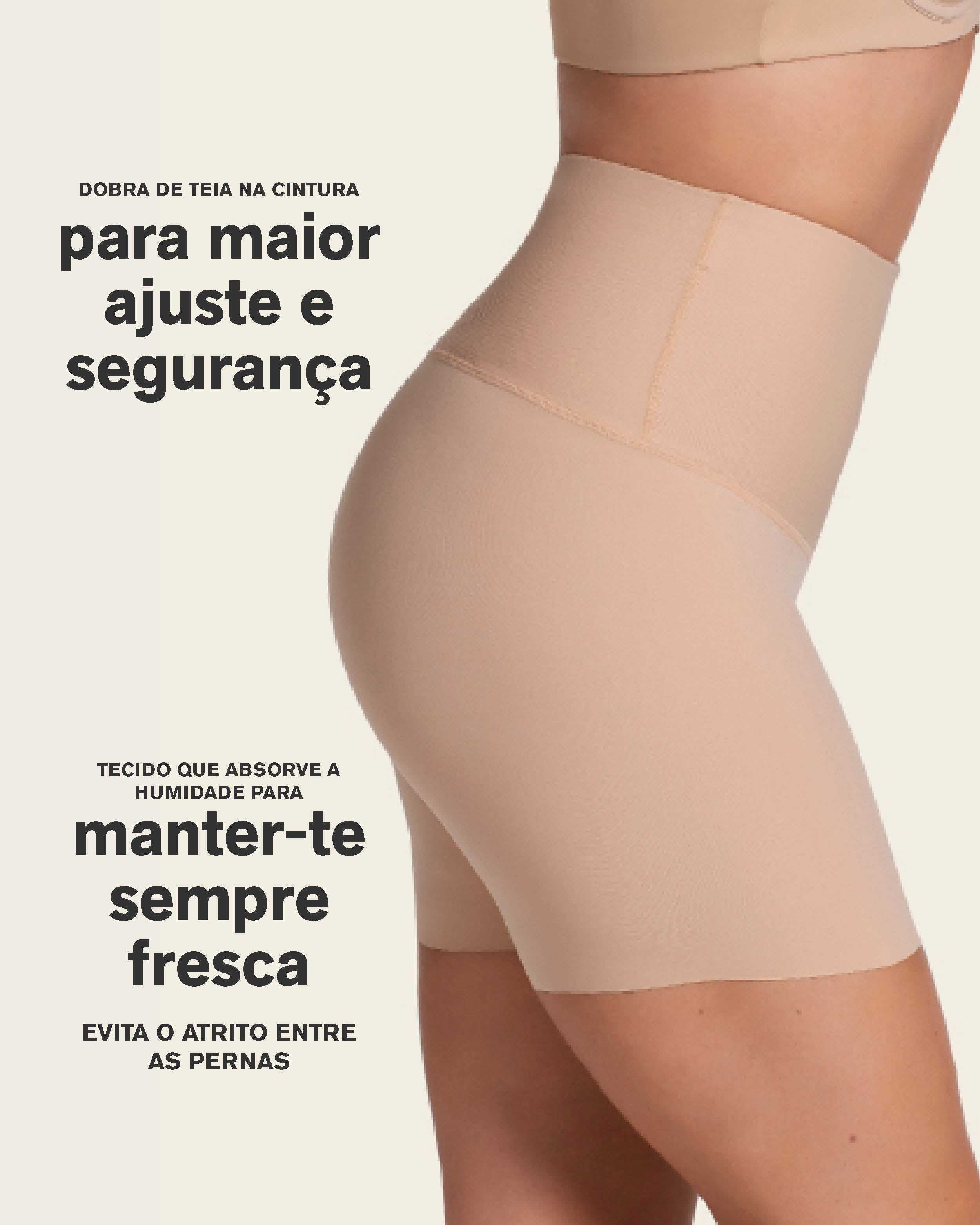 Short moldeador de abdomen y cintura que disimula la celulitis