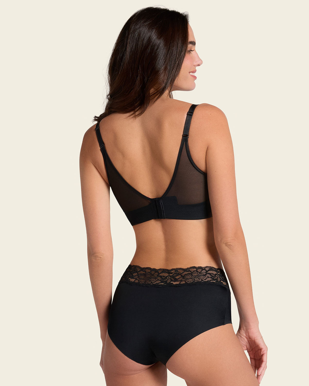 Sujetador triangular de push up alto y buen cubrimiento Memory Bustier