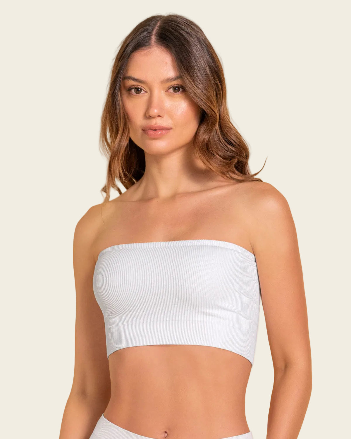Top sin tirantes sin costuras