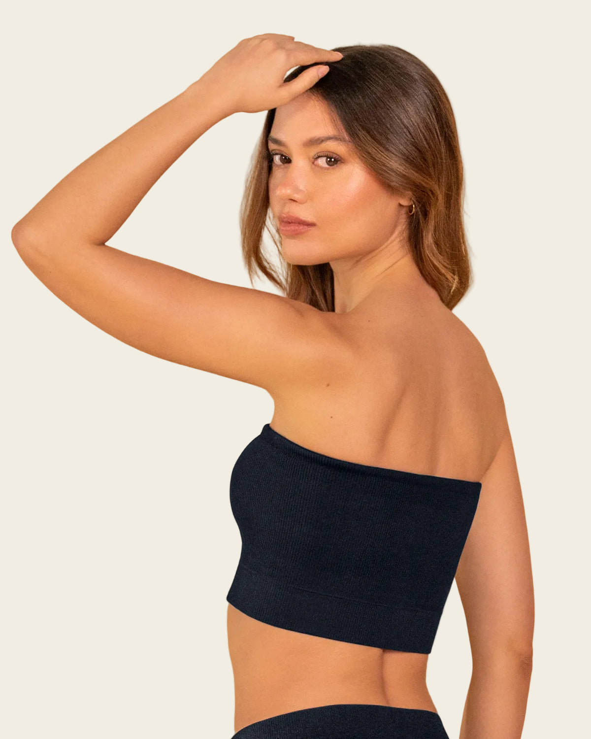 Top sin tirantes sin costuras