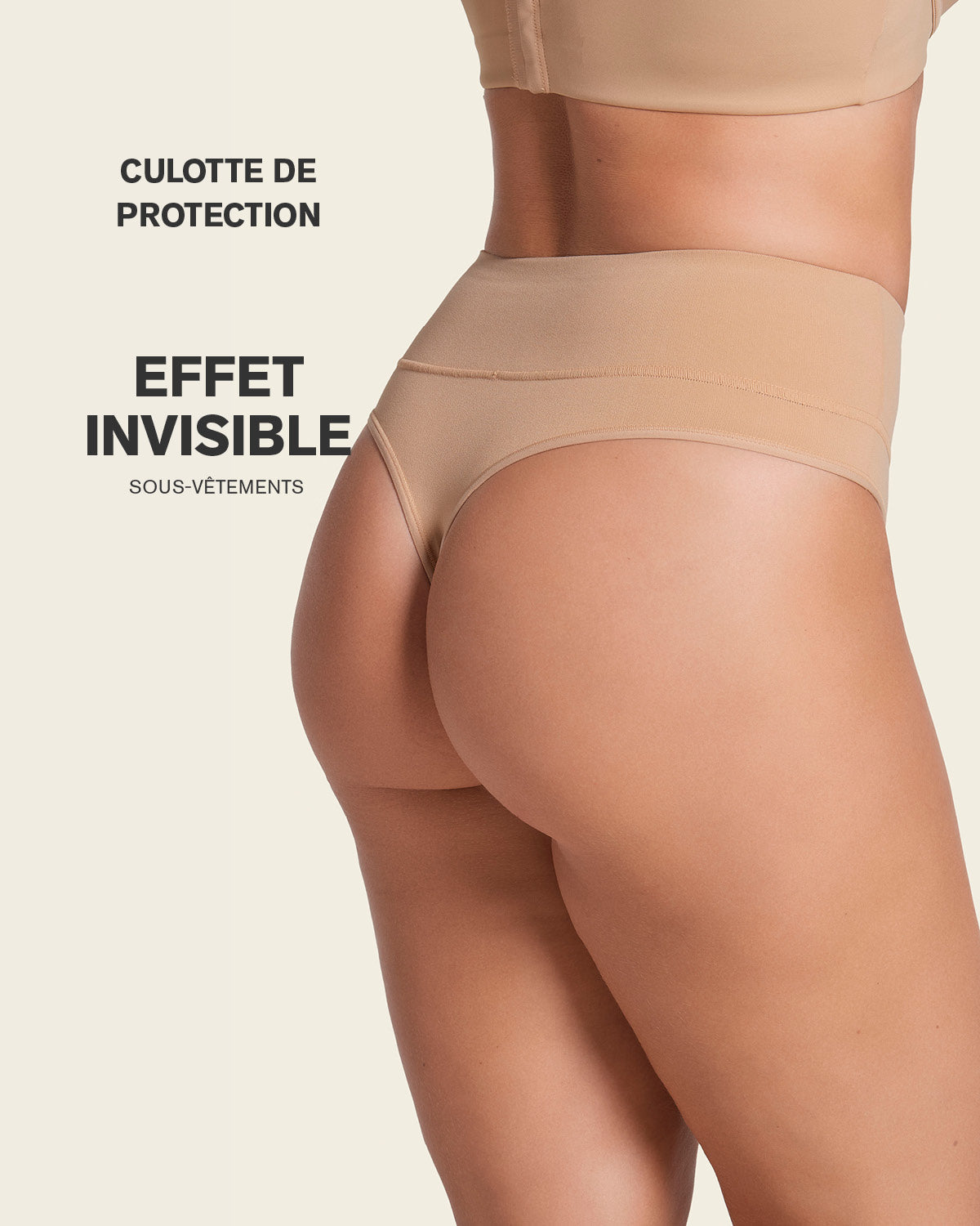 Tanga de moldeadora talle alto en SkinFuse