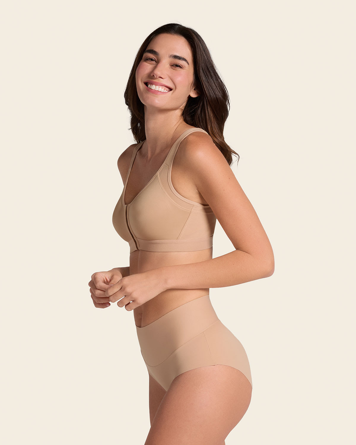 Braga hípster talle alto moldeadora de abdomen