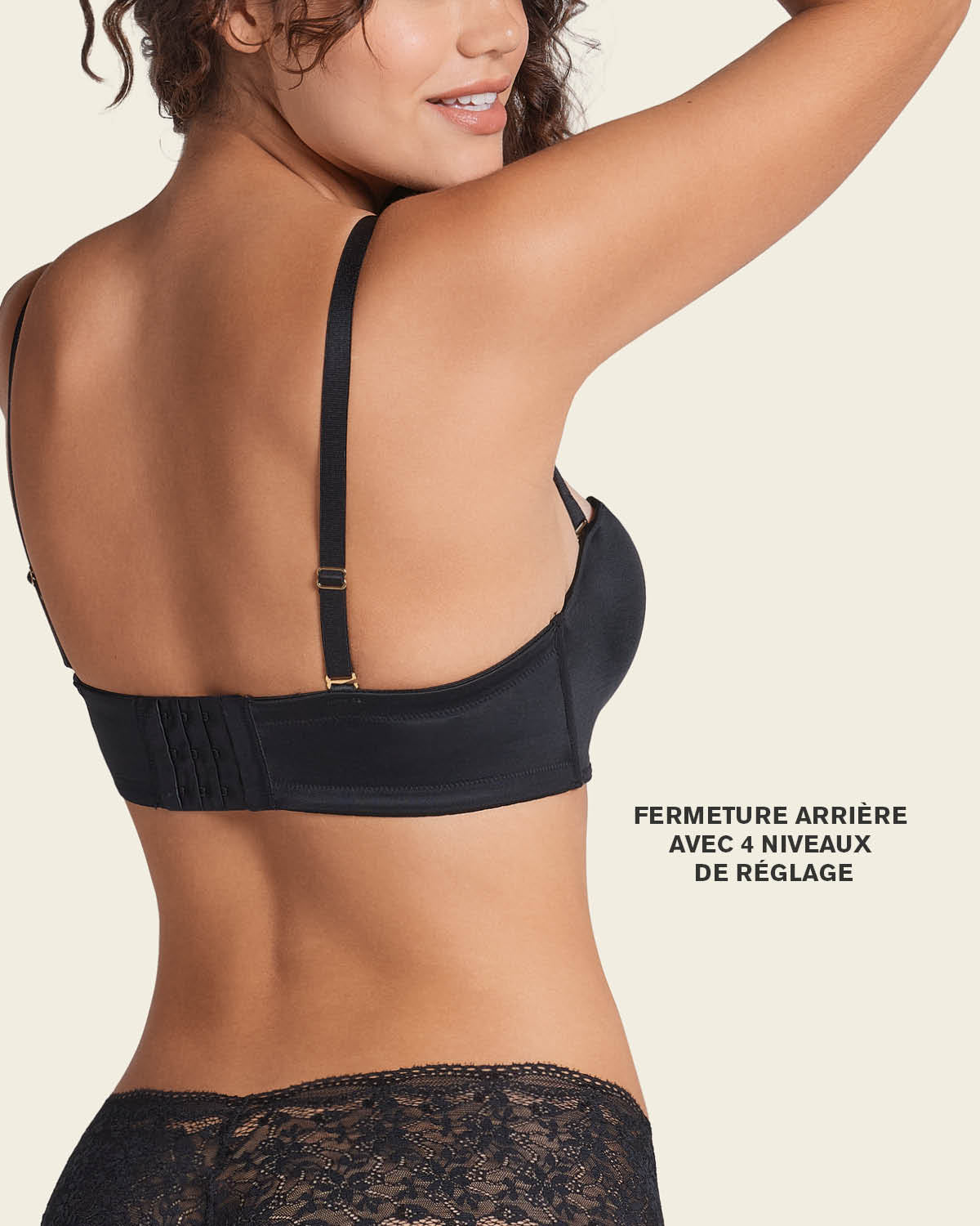 Sujetador WOW de triple push up ideal sin tirantes