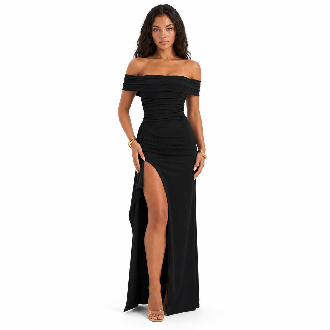 Vestido largo de noche
