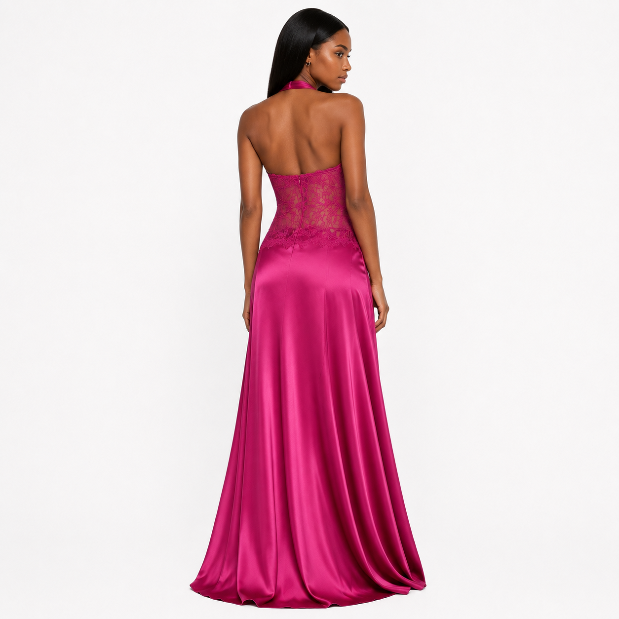 Virella Maxi Dress - Fuchsia