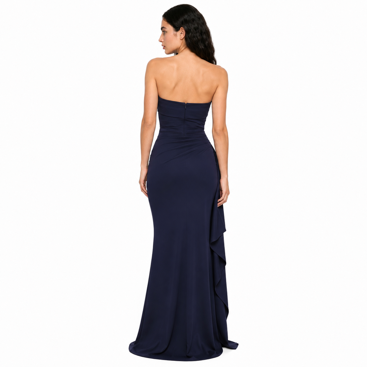 Zafira Maxi Dress - Navy