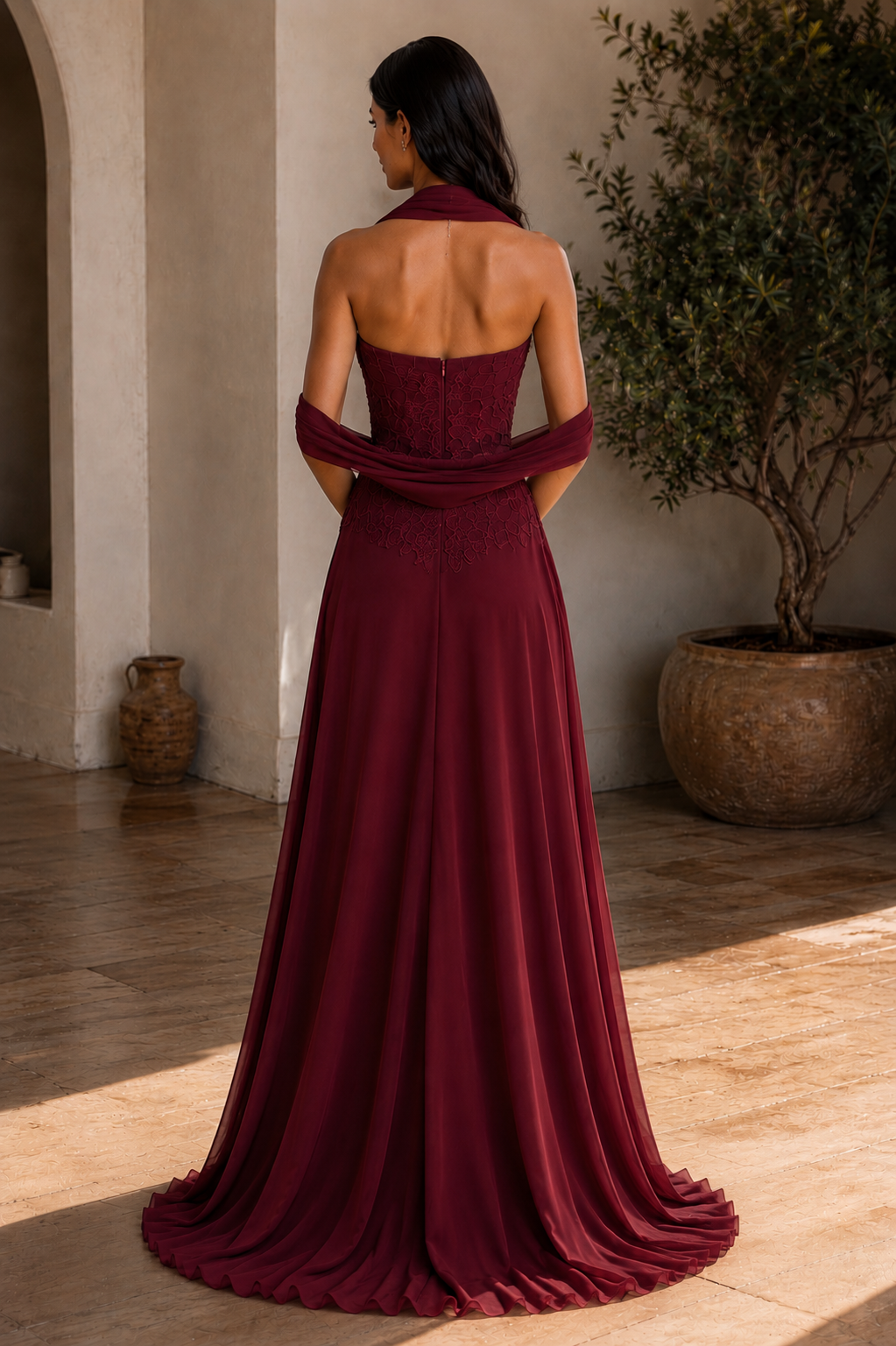 Celestia Gown | Glacier Blue