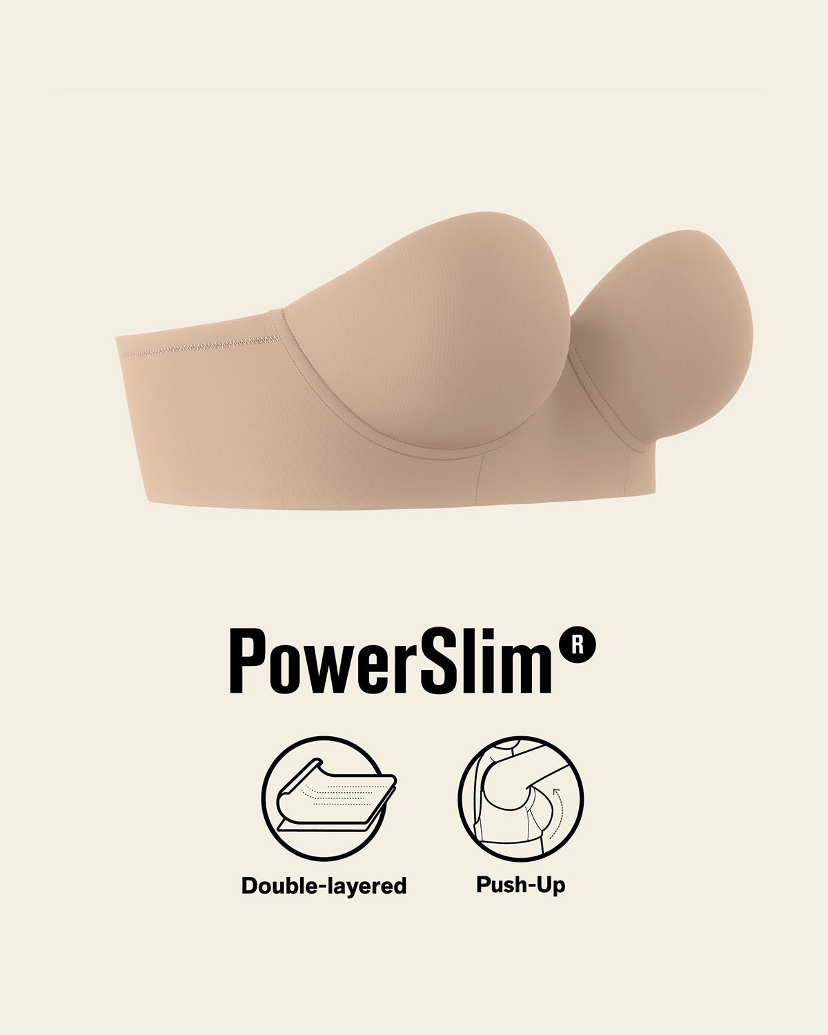Sin tirantes bustier 360° de perfección
