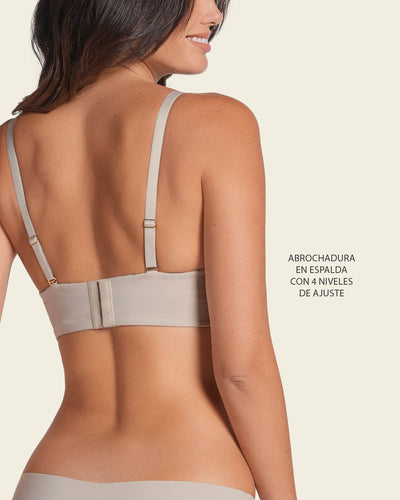 Sujetador WOW de triple push up ideal sin tirantes