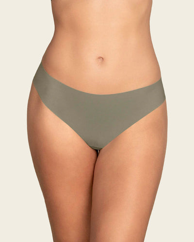 Braga tanga invisible ultraplana sin elásticos y de pocas costuras
