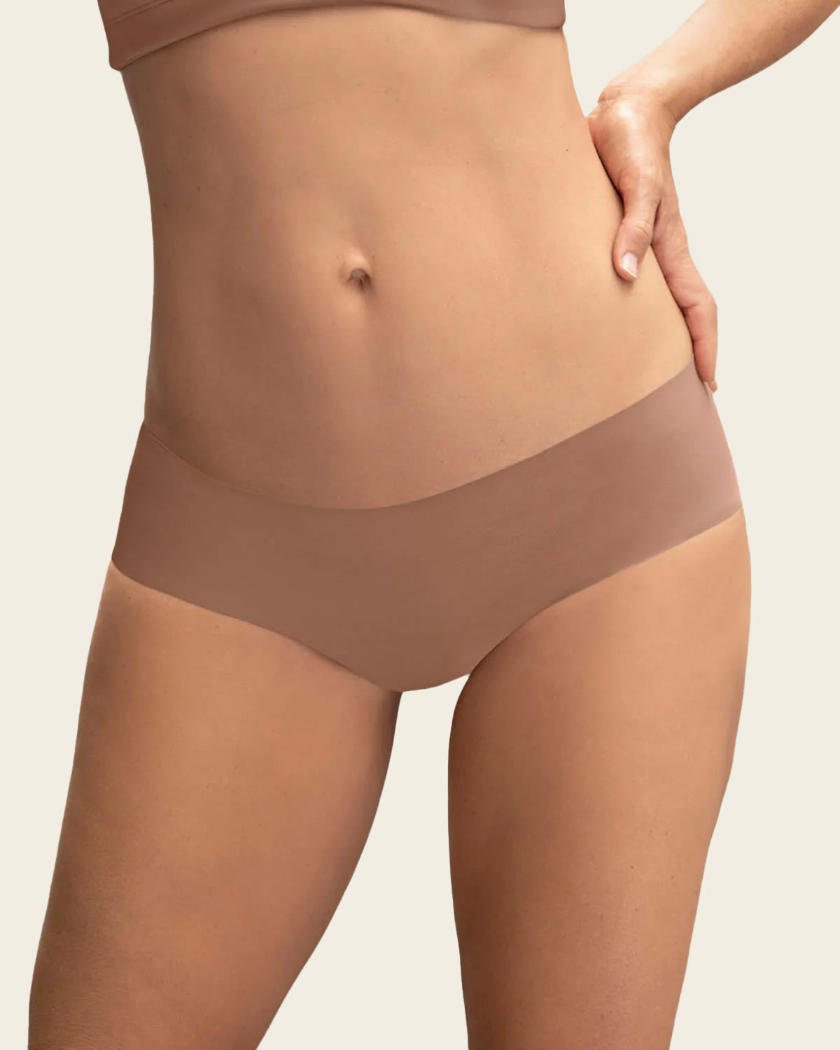Braga invisible ultraplana sin elásticos y de pocas costuras