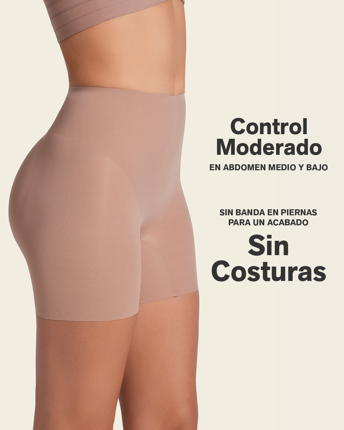 Short moldeador con almohadillas removibles levanta glúteos