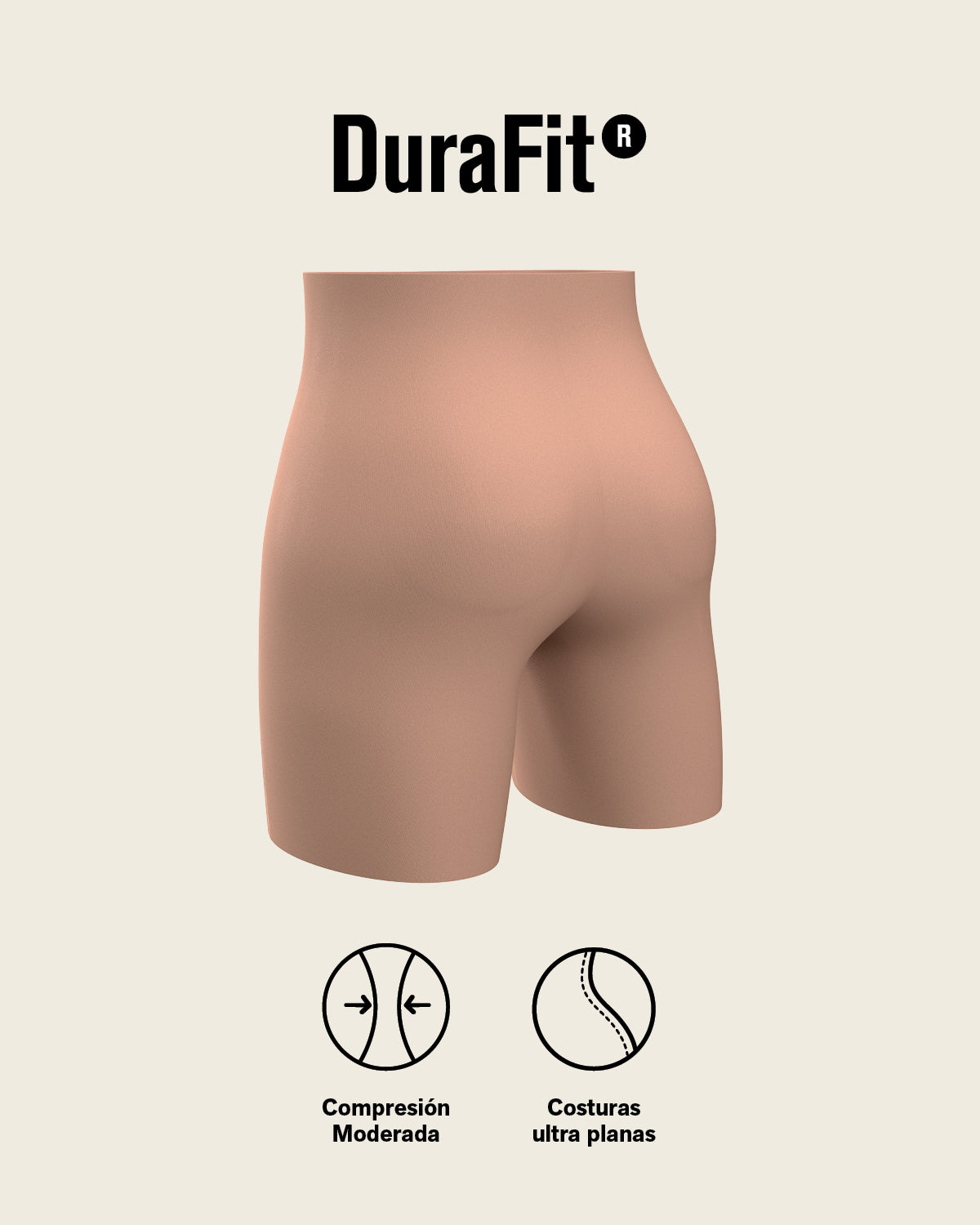 Short moldeador con almohadillas removibles levanta glúteos