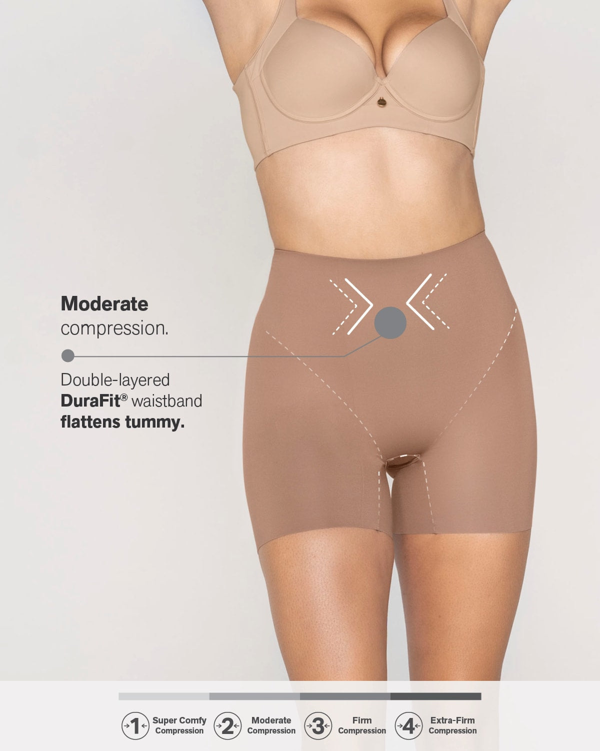 Short moldeador con almohadillas removibles levanta glúteos