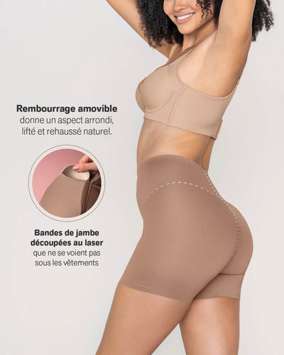 Short moldeador con almohadillas removibles levanta glúteos