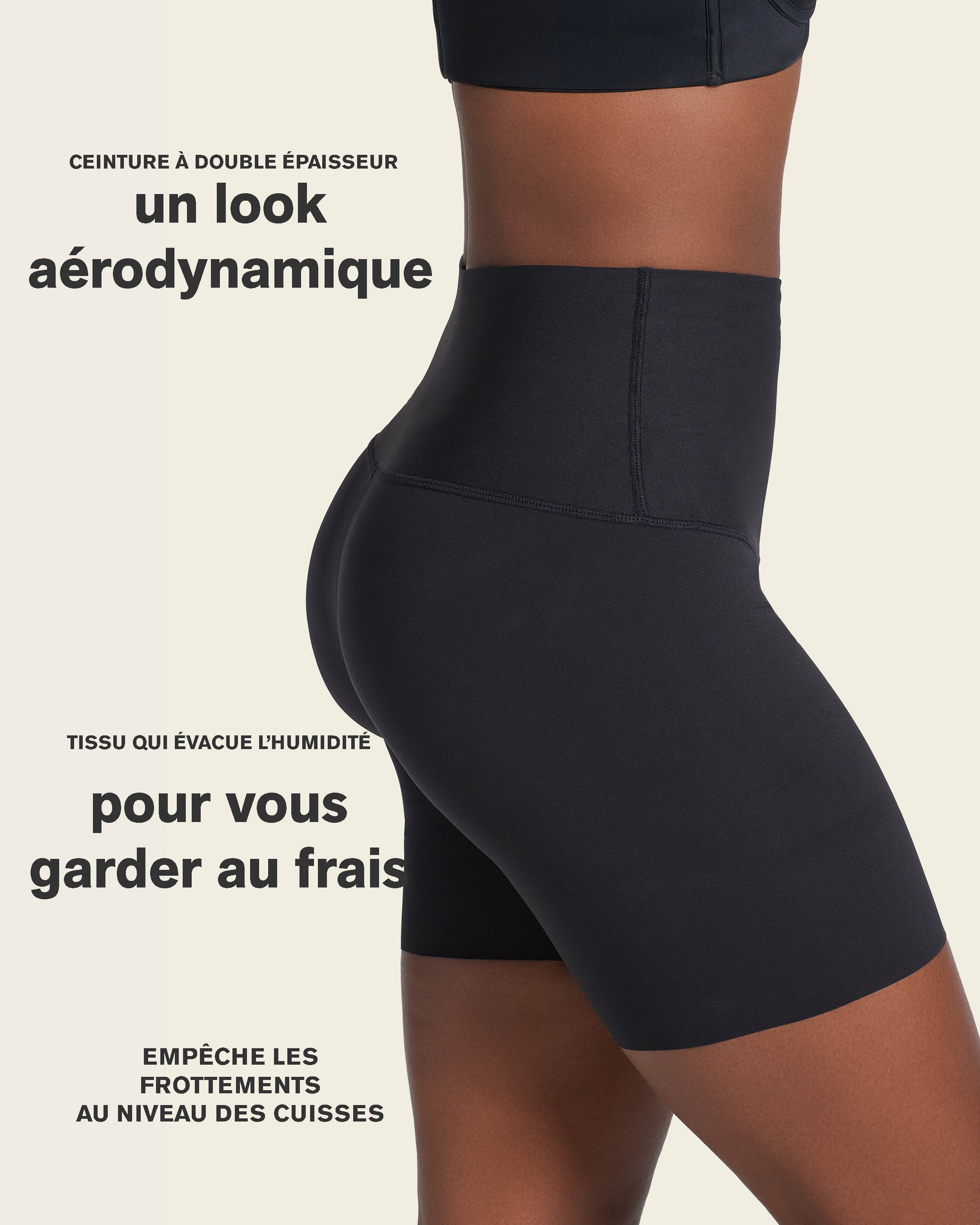 Short moldeador de abdomen y cintura que disimula la celulitis