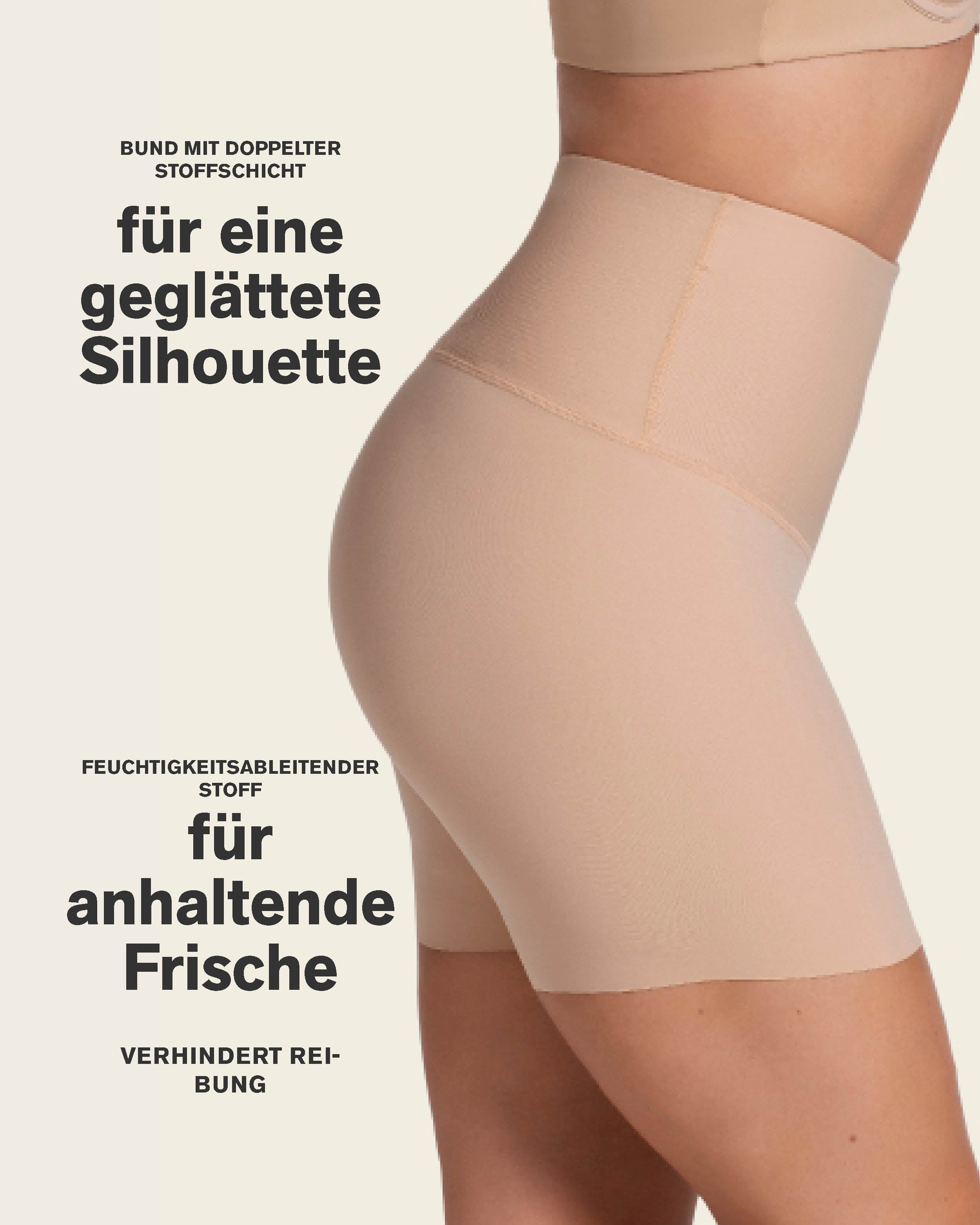 Short moldeador de abdomen y cintura que disimula la celulitis