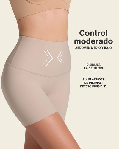 Short moldeador de abdomen y cintura que disimula la celulitis