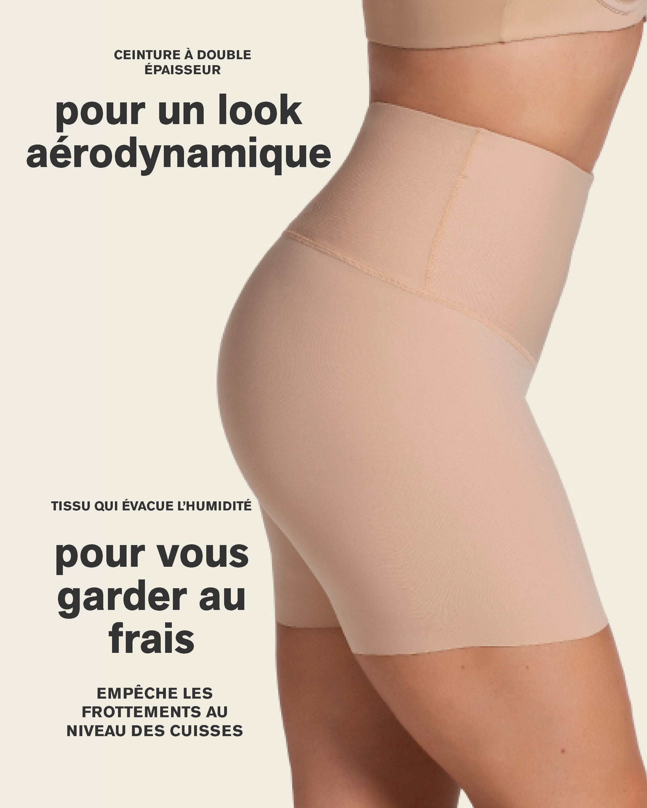 Short moldeador de abdomen y cintura que disimula la celulitis