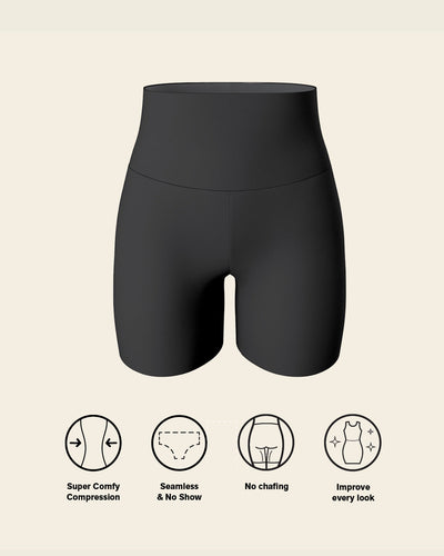 Short moldeador aspecto invisible con fajón antideslizante