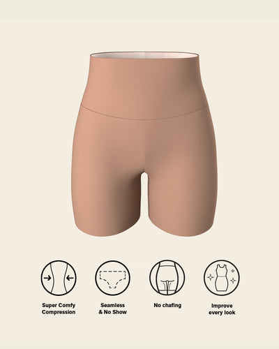 Short moldeador aspecto invisible con fajón antideslizante