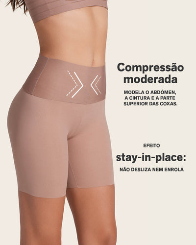 Short moldeador aspecto invisible con fajón antideslizante
