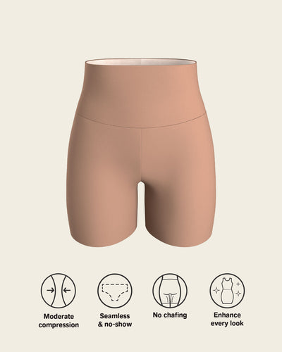 Short moldeador aspecto invisible con fajón antideslizante
