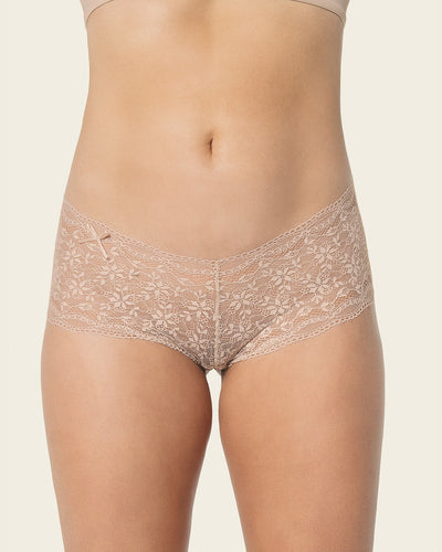 Braga estilo hípster en encaje sexy con refuerzo en algodón