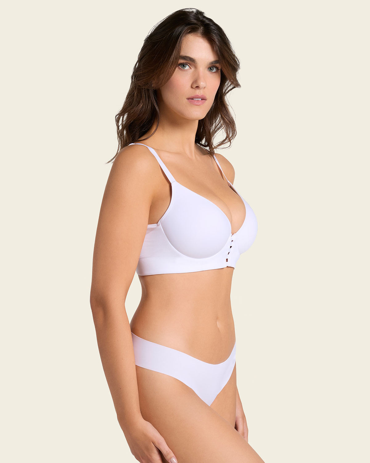 Sujetador triangular de push up alto y buen cubrimiento Memory Bustier