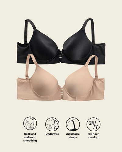 Sujetador triangular de push up alto y buen cubrimiento Memory Bustier