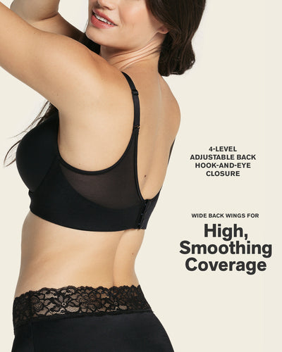 Sujetador triangular de push up alto y buen cubrimiento Memory Bustier