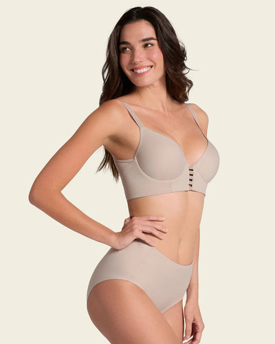 Sujetador triangular de push up alto y buen cubrimiento Memory Bustier