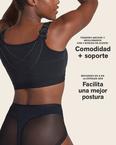 Sujetador en algodón facilitador de postura, All in One Bra