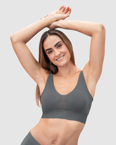 Sujetador tipo top de copas extraíbles totalmente cómodo y liviano Flexi Brastop