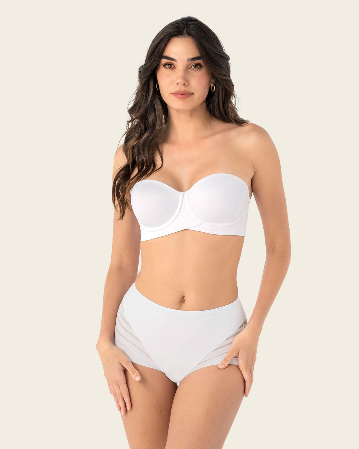 Sujetador sin tirantes ideal para pecho mediano y grande