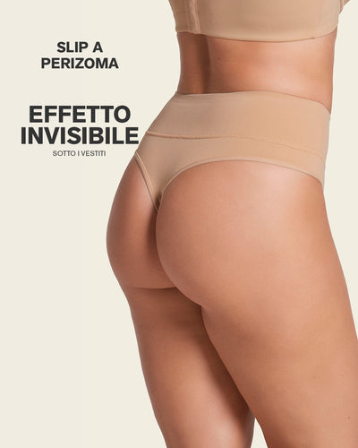 Tanga de moldeadora talle alto en SkinFuse