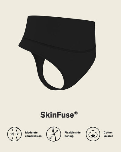 Tanga de moldeadora talle alto en SkinFuse