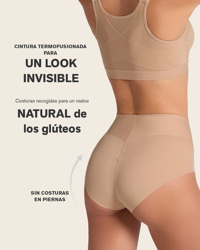 Braga hípster talle alto moldeadora de abdomen
