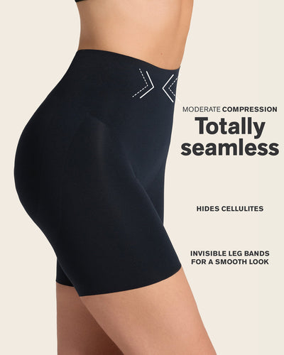 Short moldeador ultraplano efecto invisible