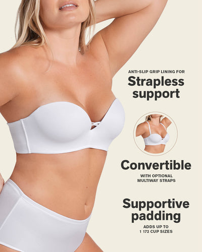 Sujetador WOW de triple push up ideal sin tirantes