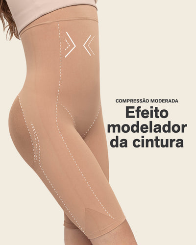 Braga faja media pierna invisible levanta glúteos