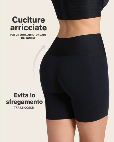 Short moldeador aspecto invisible con fajón antideslizante