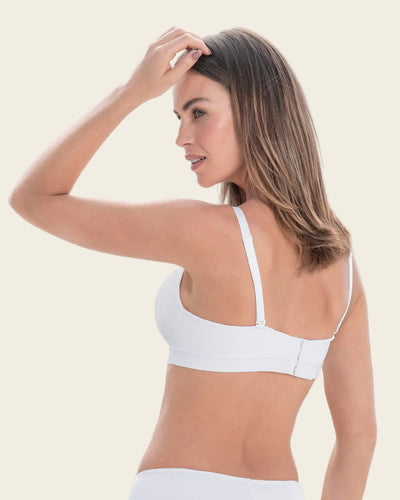 Sujetador triangular sin aro estilo top