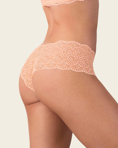 Braga estilo hípster en encaje sexy con refuerzo en algodón