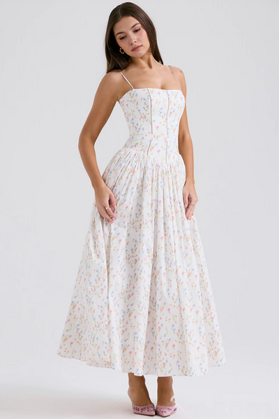 Estrella | Vestido midi floral