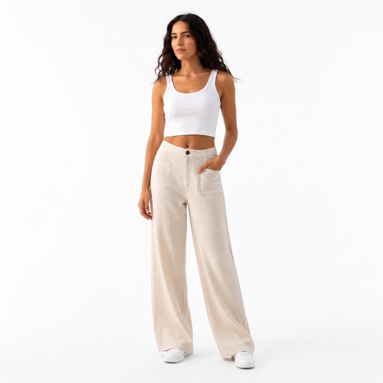 Pantalón lino