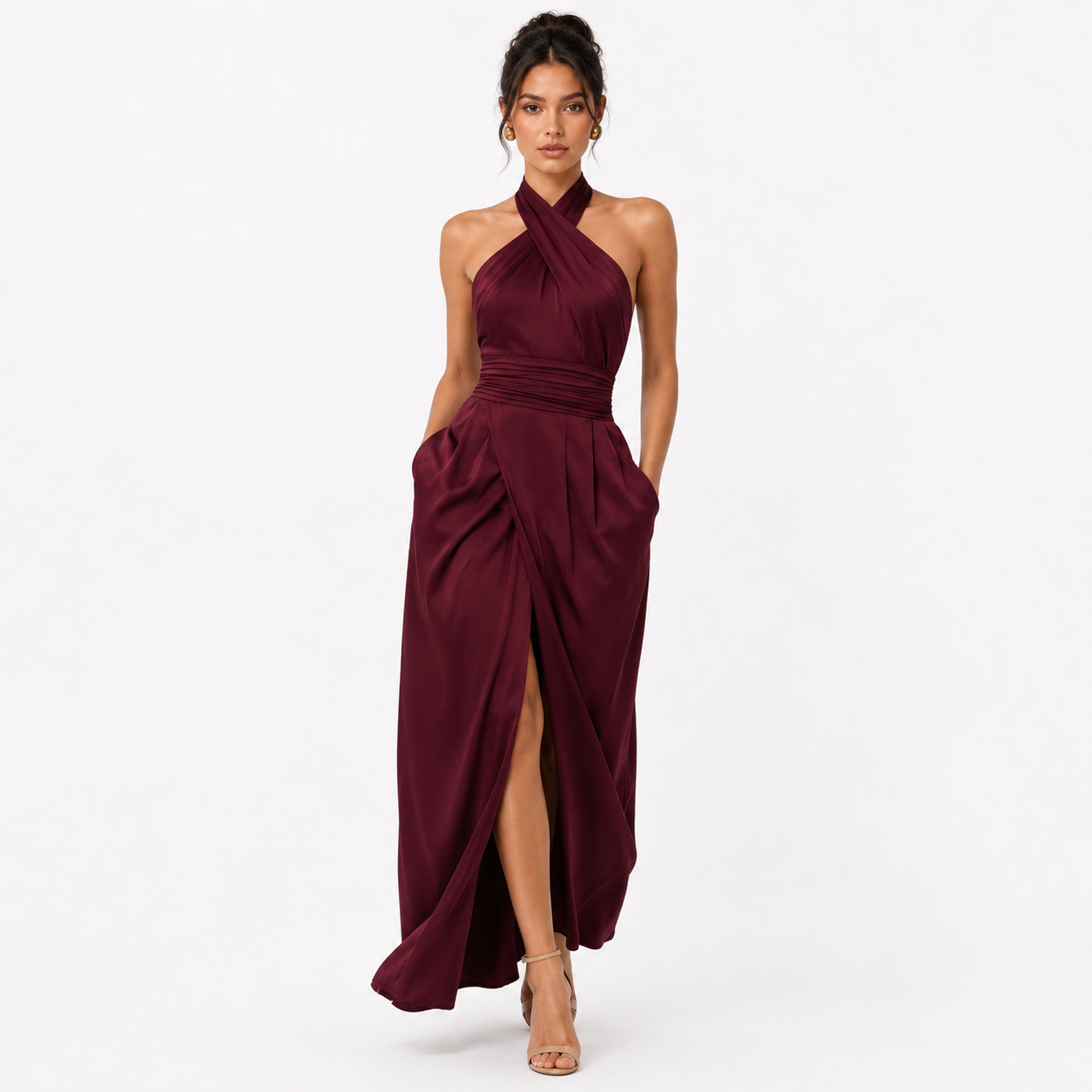Vestido largo elegante