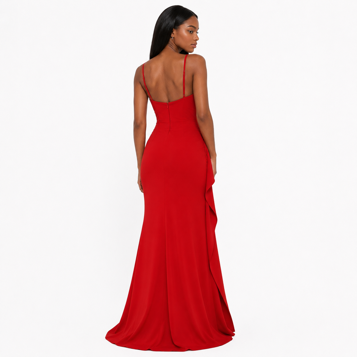 Violetta Maxi Dress - Red